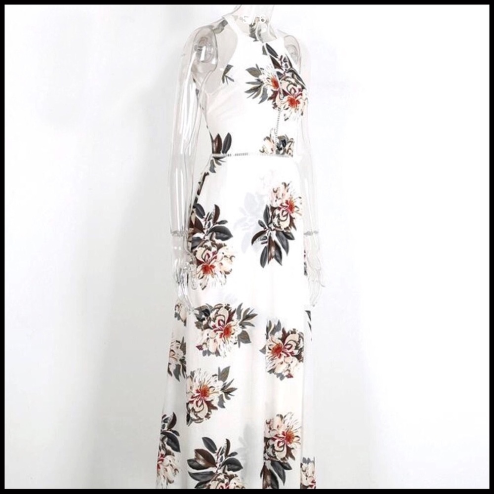 High-Lo Halter Dress - Picture 8 of 8
